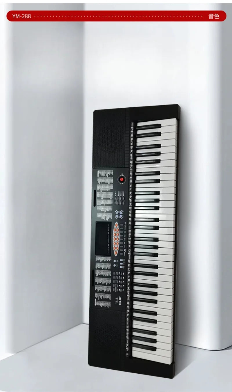 61 Key Electronic Piano Keyboard Introduction Learn Professional Electronic Piano Electric Musical Instrument Electronic Organ