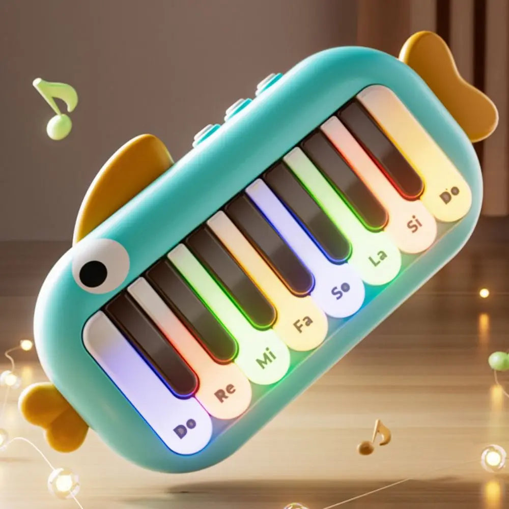 Baby Music instruments Montessori Electronic Multifunctional Music Pocket Piano Keyboard Toy Learning Educational Games for Kids