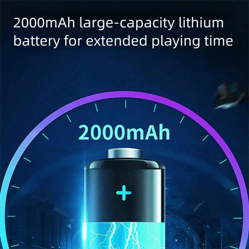 Portable Electric Music Tube Multiple Tone High-power Speaker Electronic Wind Instrument Easy To Operate Bluetooth Connection