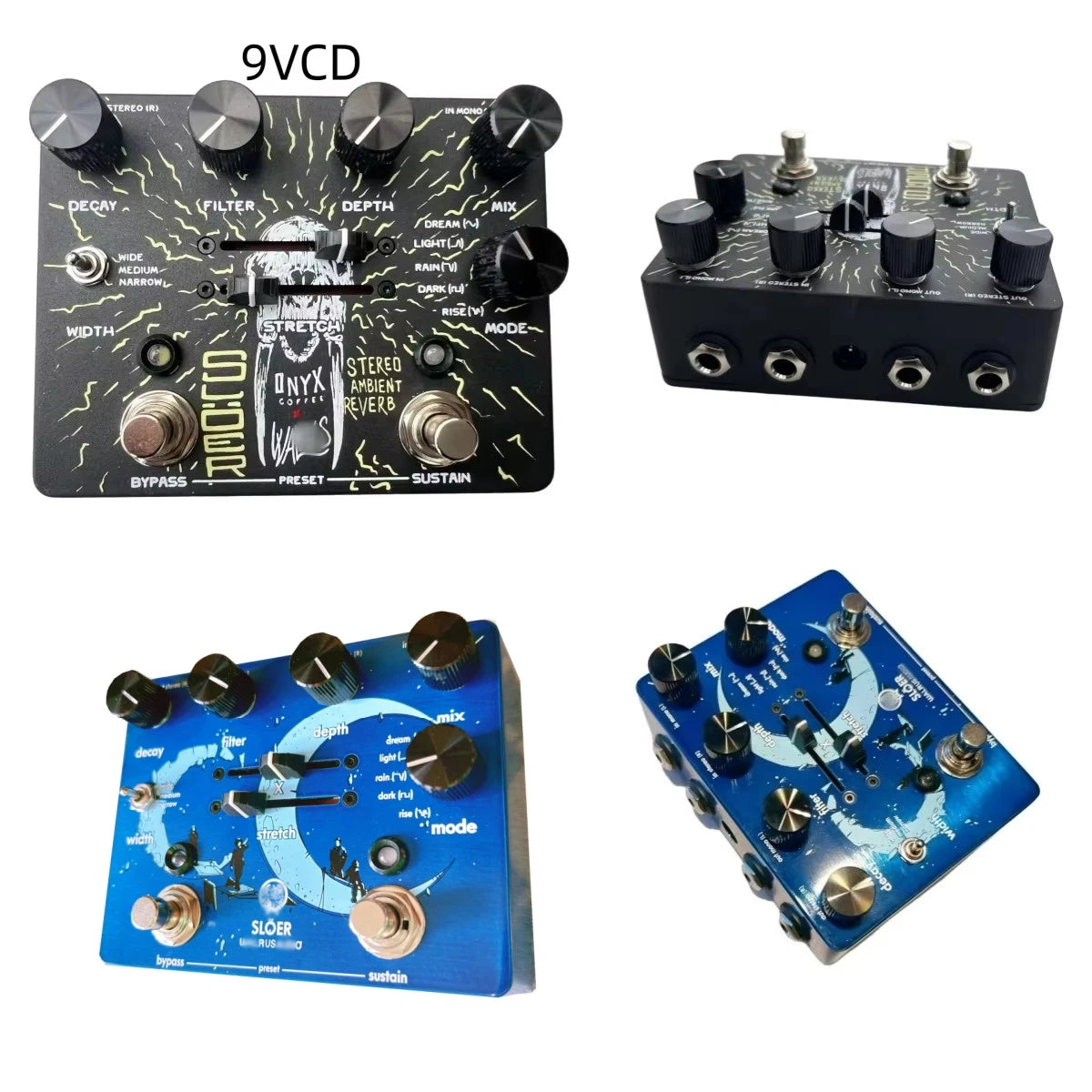Guitar effector  FUZZ  BLUESPRINT 1981 stompbox guitar pedal overdrive effector overdrive pedal guitar effects pedal