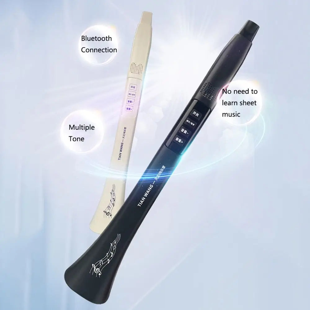 Portable Electric Music Tube Bluetooth Connection Multiple Tone Electronic Wind Instrument USB Rechargeable Musical Instrument
