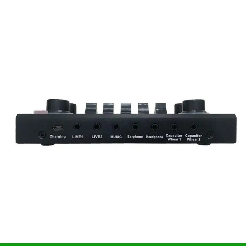 U55C USB External Mixer Sound Board 1Set Mixer Sound Board Mobile Computer for Microphone Streaming Recording