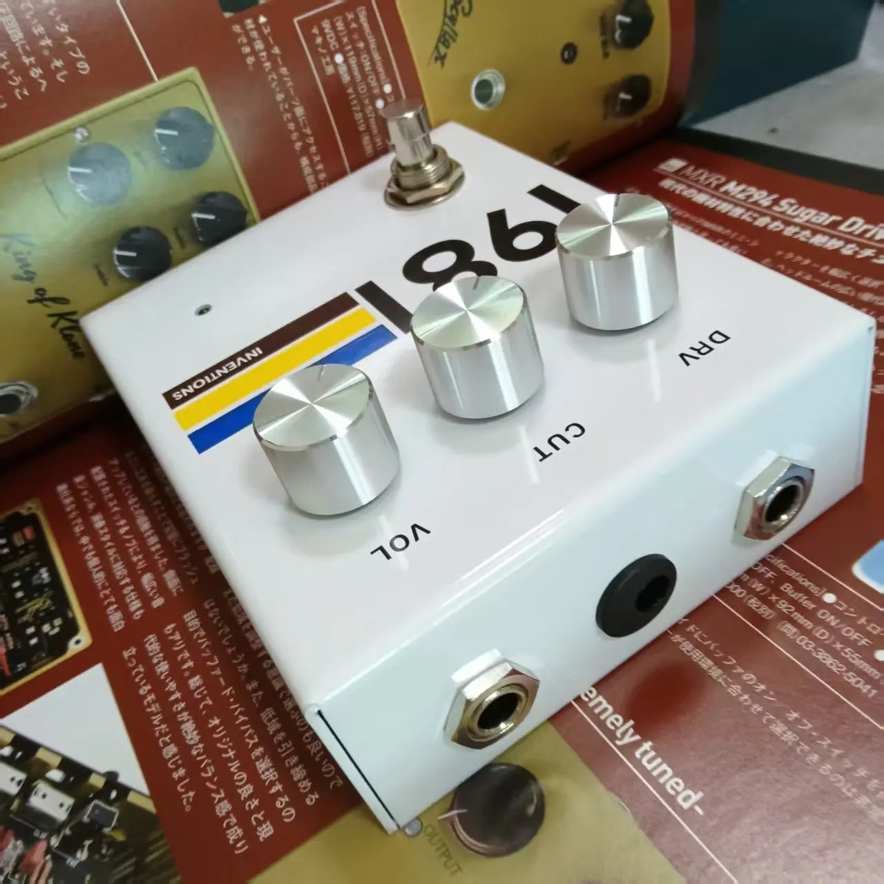 Guitar effector 1981 stompbox overdrive effectGuitar Effects Guitar Pedal Overdrive Effects Overdrive Pedal Mr XIAO Hand Made