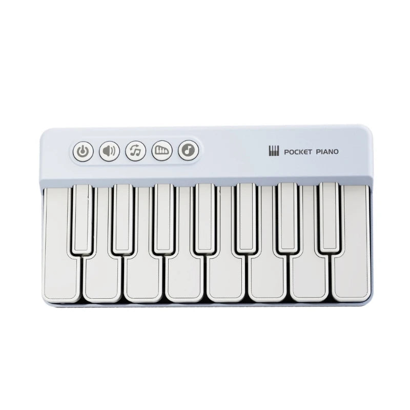 Musical Learning Toy Piano for Portable Design Enhances Creativity While Building Basic Music Knowledge with ABS Texture