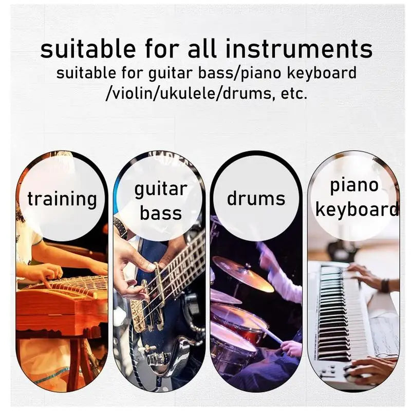 Guitar Piano Metronome Adjustable Musical Instrument Mechanical Metronome Practicing Performing Musical Instrument Aid With