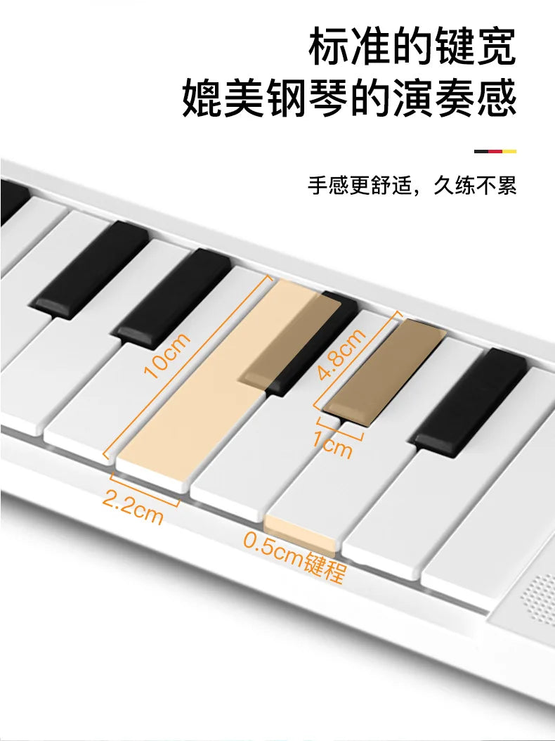 88 Key fold outdoor portable piano electronic piano keyboard keyboard