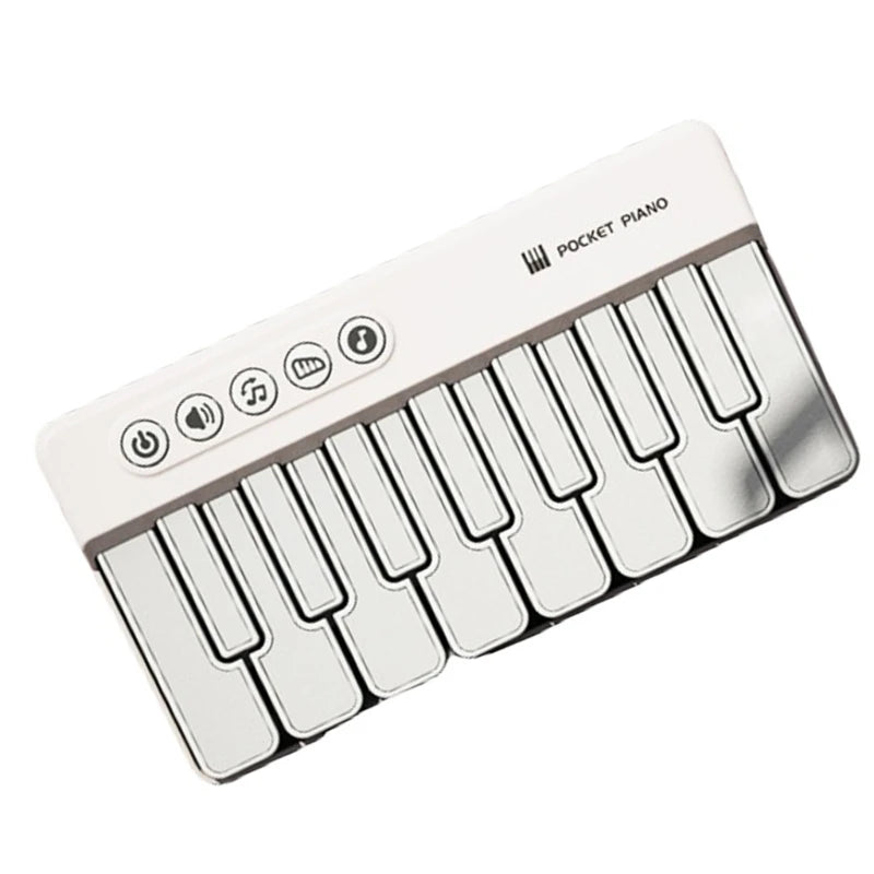 Musical Learning Toy Piano for Portable Design Enhances Creativity While Building Basic Music Knowledge with ABS Texture