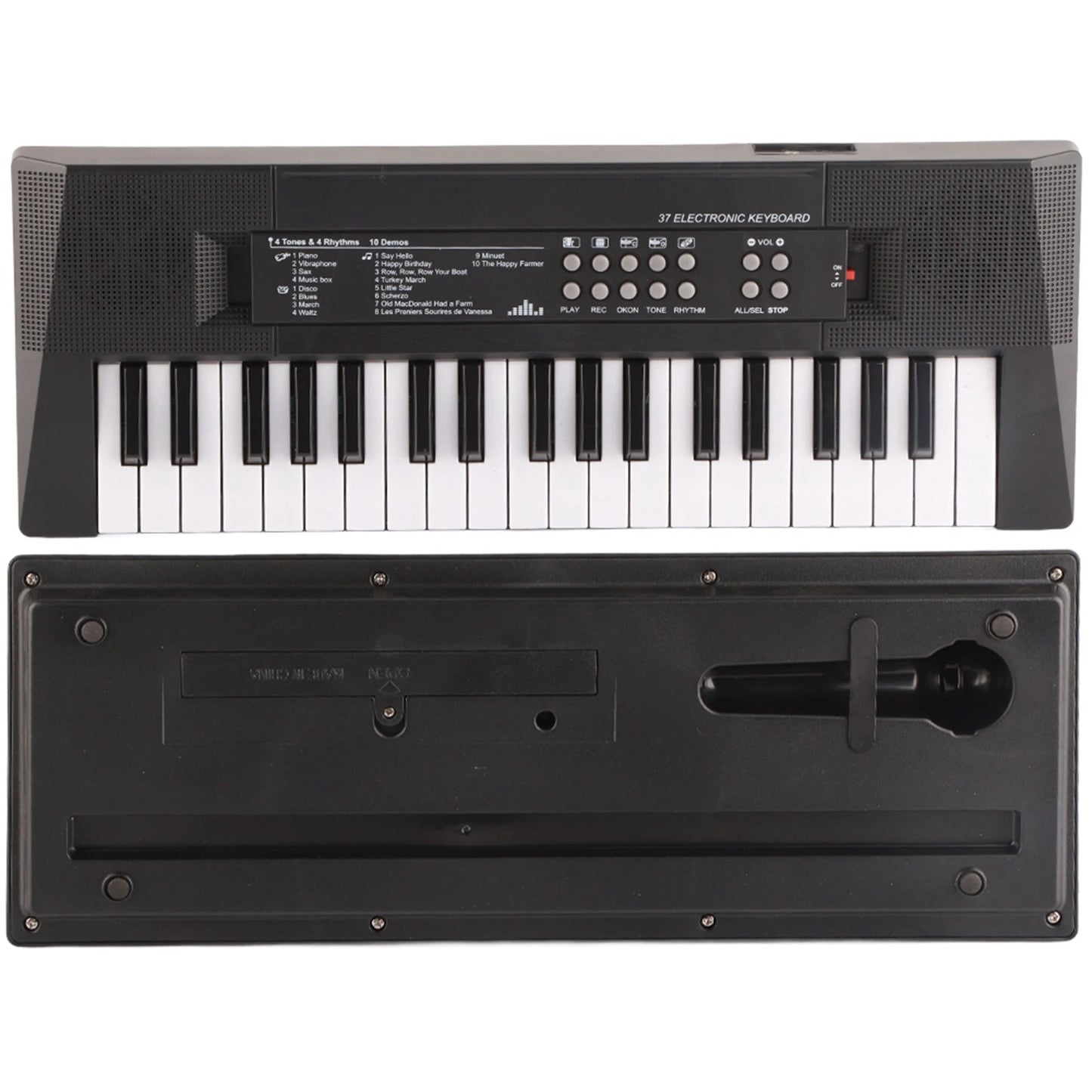 Electric Keyboard 37 Key Piano Children's Musical Instrument  Microphone Recording Function Electric Piano Electric Keyboard