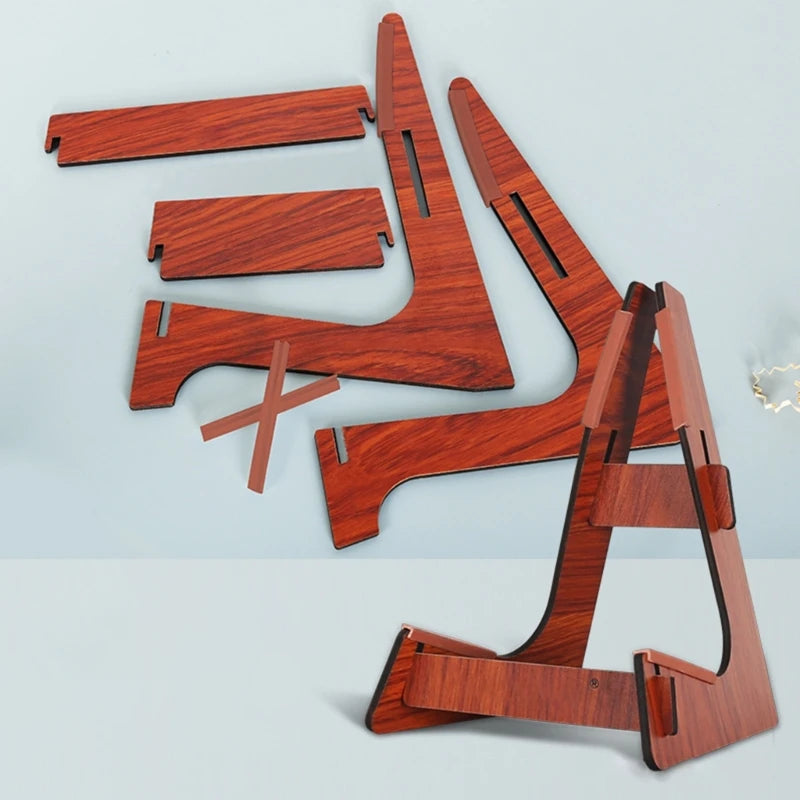 Guitar Holder, L-Frame Floor Display Instrument for Electric Ukulele Guitar