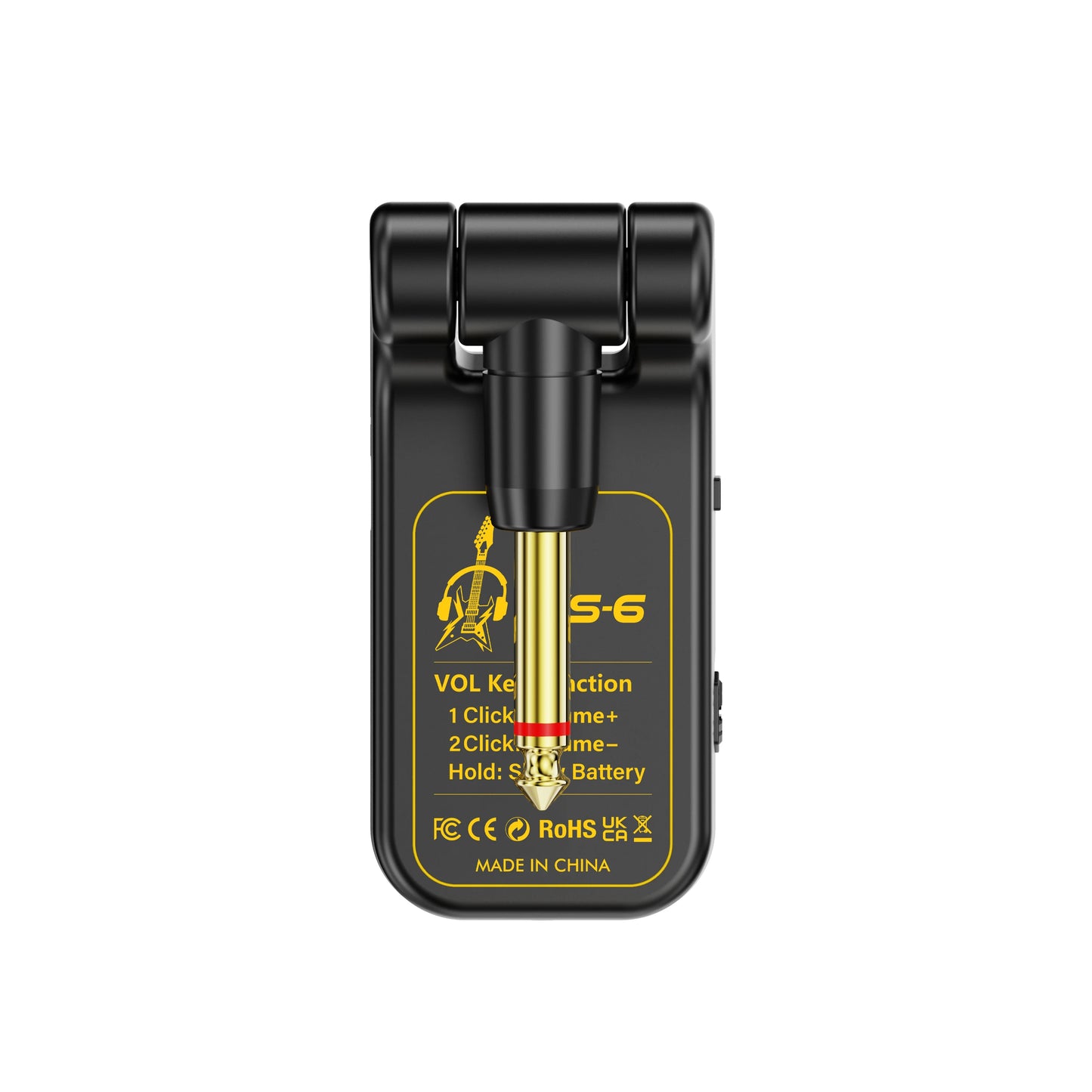 Guitar Mini Amplifier, Portable, Rotatable Audio Head, Rechargeable Battery for Guitar Practice