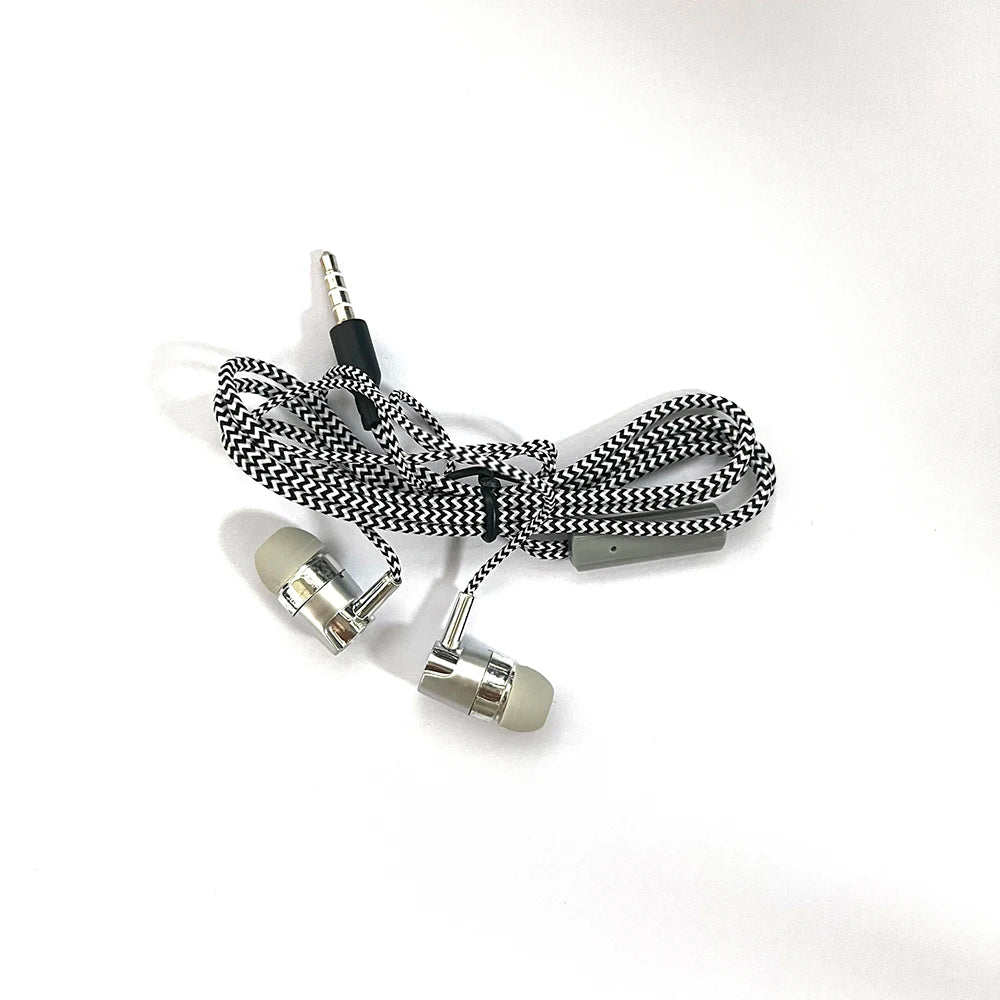 Wired In-ear Earphone In Ear Noise Cancellation Ergonomic Design Stereo Sports Music Headphones For Mobile Phone Everyday Use