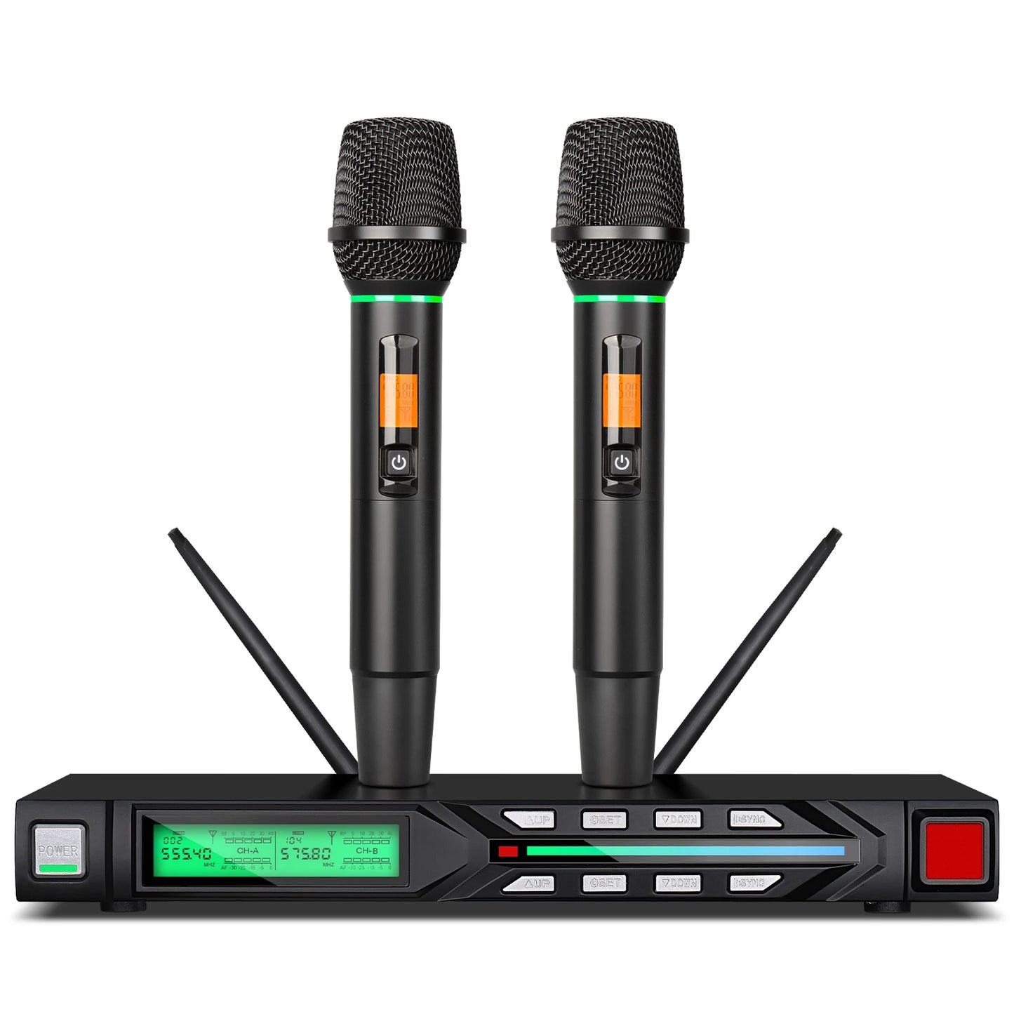 Professional wireless microphone set  UHF professional stage performance equipment to eliminate noise DEPUSHENG R7