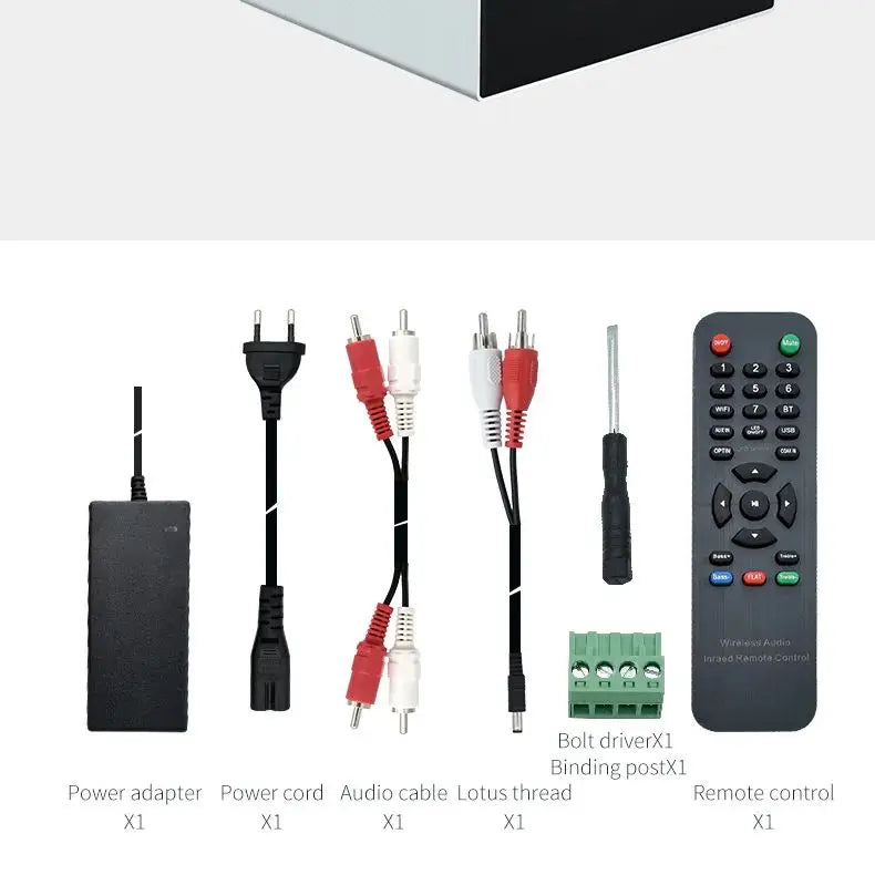Wireless Multi-Room Streaming Amplifier Home WiFi and Bluetooth-compatible HiFi Stereo digital multiroom amplifier with App