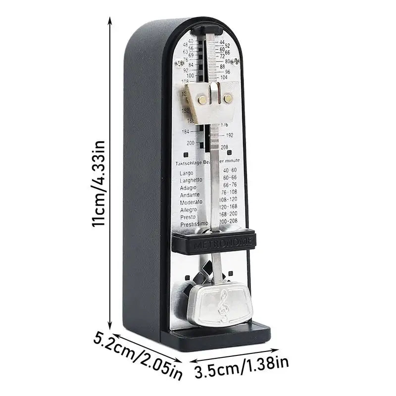 Guitar Piano Metronome Adjustable Musical Instrument Mechanical Metronome Practicing Performing Musical Instrument Aid With