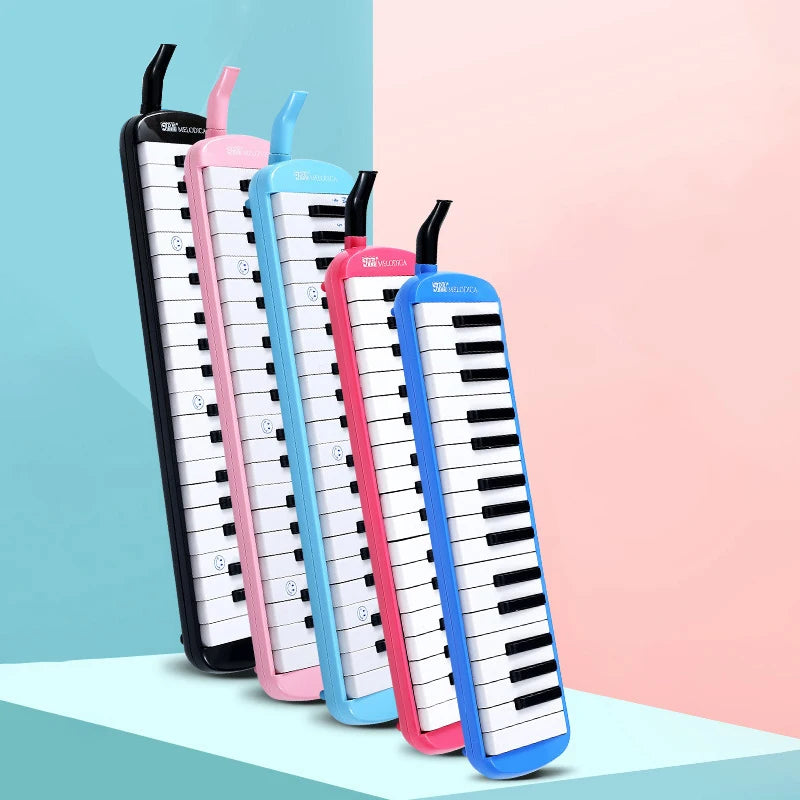 Melodica 32 Keys Pianica Mouth Organ Music Pipe Professional Musical Instrument Gaita Piano Melodic Tube Keyboard  Harp with Bag