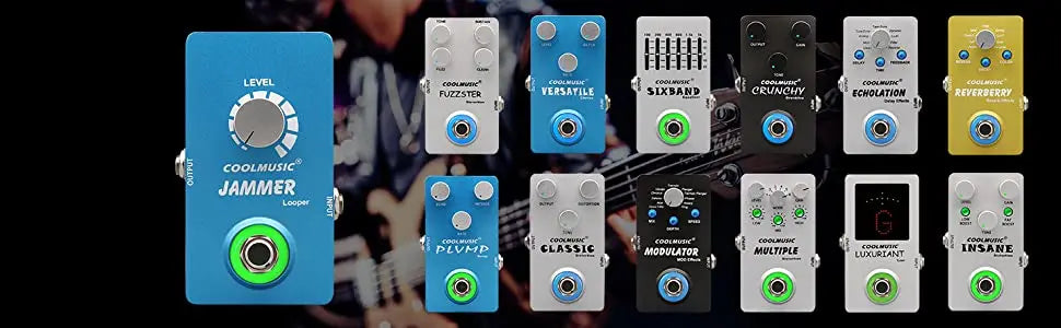Electric Guitar Effect EQ Pedal Musical Instrument 6-Band Equalizer Full Metal Shell True Bypass Stringed Instrument Accessories